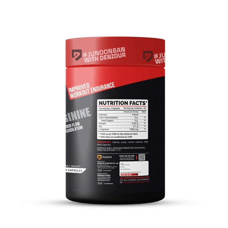 Denzour Fat Burner - 100 Capsules